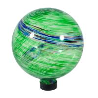 Echo Valley 10" Green Swirl Illuminare Gazing Globe